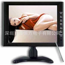 供应10.4寸触摸液晶显示器,高清VGA+双AV,带VSIA孔位安装