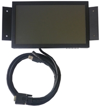 供应10寸注塑机工业专用铁壳触摸显示器可专业设计配线1.5/3米