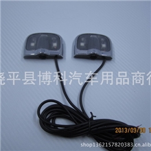 第6代汽车迎宾灯镭射投影灯免钻孔LOGO车标灯汽车改装车门灯