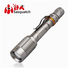 小野人M9XML-T6手电筒变焦手电筒响尾蛇电筒强光手电筒厂