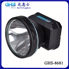 【带电量显示5W锂电头灯】便携式露营灯可头配头带可配钩工厂批发