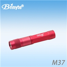 BrinyteM37红色促销手电筒进口CREEQ5小巧