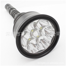 七灯U2手电筒Brinyte夜光科技S78黑色七灯creeU2白光