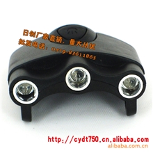 日创3LED夹帽灯帽檐灯搓饵灯书灯钓鱼用品