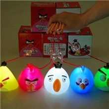 厂价直销5款木质手提三色闪光愤怒的小鸟灯笼-元宵节、中秋节灯笼