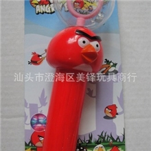 厂价直销愤怒小鸟闪光棒、朵拉、BEN10、蓝精灵闪光棒，闪光玩具