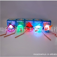 厂价直销5款木质手提三色闪光音乐太空版愤怒小鸟灯笼-也有音乐的