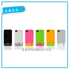 融化雪糕IPHONE4手机壳冰淇淋iphone4S手机机苹果手机壳