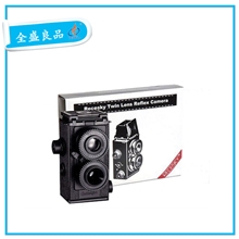 全盛良品大人科学复古双反相机双镜头反光DIY组装LOMO照相机