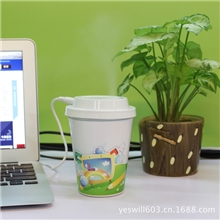 加湿器带USB线迷你加湿器车载加湿器水杯加湿器咖啡杯加湿器