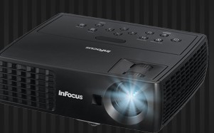 投影机/富可视/InFocus投影机/IN1110/2600流明/便携商务/XGA/DLP