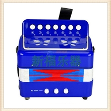 新福乐器批发214手风琴7键14音儿童乐器外贸产品大量出口