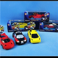 回力插卡钥匙启动车仿真车仔回力车儿童塑料玩具pullbackcar