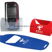 手机座PP手机座磨砂手机座透明折叠手机座广告促销礼品批发