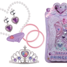 皇冠饰品组合儿童饰品女孩玩具玩具饰品塑料玩具过家家玩具