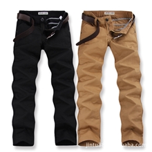 美佳丰韩版修身休闲时尚青年中腰直筒长裤A-145