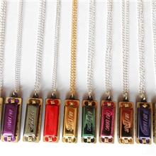 沐良牌口琴厂家直销迷你口琴4孔口琴项链口琴（招代理商）