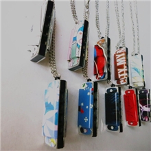 批发小口琴微小4孔口琴迷你4孔口琴项链4孔口琴