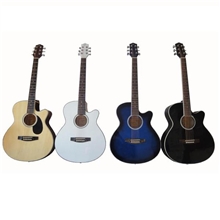 达利斯批发各种40寸民谣缺角吉他-PY40C支付混批