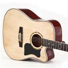 美音（M&T)乐器41寸吉他民谣木吉他椴木专业入门木吉它厂家批发