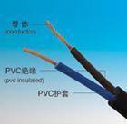 厂家电线批发足米环保RVVB2*1.0扁型电源线