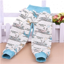 2013秋冬宝宝棉毛裤不倒绒开档高腰护肚裤加厚保暖童裤汤博士