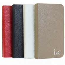 荔枝纹iphone4S手机壳苹果4G保护套苹果保护套IC皮套批发