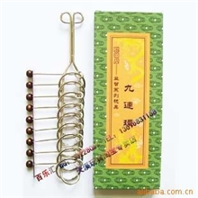 22厘米特大九连环，铁制，热卖/销智力益智玩具批发140g