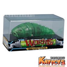 凯思新奇特玩具电子感应虫太空虫微型虫儿童玩具明苯盒