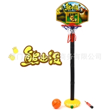 熊出没运动公园室内投篮玩具儿童篮球架可升降家用宝宝篮球架