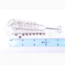 智力扣铁质智力扣儿童益智玩具趣味解环解锁智力扣12件套