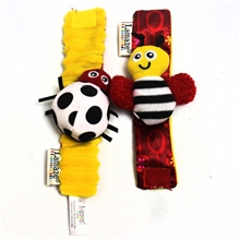 美国Lamaze拉玛泽手表带/手腕带漂亮的瓢虫蜜蜂两款特价清仓