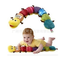 3件起批量大从优特价清仓lamaze七彩毛毛虫器多功能音乐虫玩具