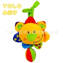 德国TOLO狮子八音盒音乐拉铃车挂床挂拉铃床铃宝宝婴儿玩具