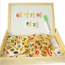 巧之木积木多功能学习合木制积木玩具多功能学习盒