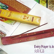 印度香板：菩提木+镶嵌铜+香座插香板菩提批发菩提镶嵌香炉镶