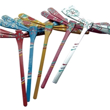 传统DIY特色竹制产品-彩绘竹蜻蜓平衡器：小号