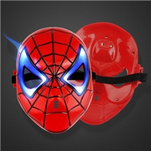 发光蜘蛛侠面具卡通面具超人面具儿童礼物