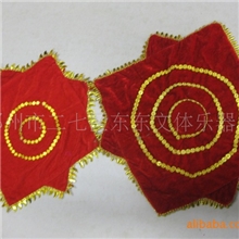 厂家直销舞蹈手绢金丝绒手绢二人转手帕技巧手绢八角巾