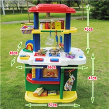 乐享厨房益智仿真儿童厨房厨具过家家玩具套装小额混批