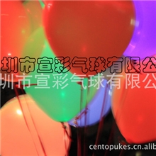 LED乳胶孔明灯气球氦气孔明灯安全系数高圣诞气球灯圣诞装饰