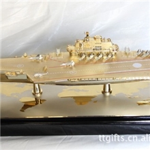 静态高仿真全合金中国第一艘航空母舰军事模型