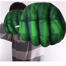 毛绒玩具浩克电影拳击手绿巨人手套拳套蜘蛛侠手套拳击手套批发