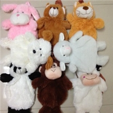 儿童双肩背包小背包毛绒玩具批发动物头像外贸尾单低价清仓