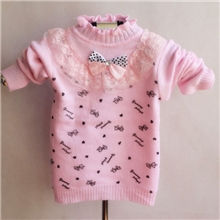 秋冬新款女童毛衣套头韩版小女孩1-3-6岁童装免费加盟厂家