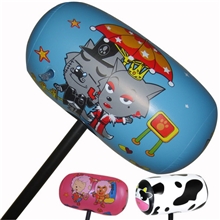 厂家直销大促销大号卡通锤充气榔头玩具混发充气玩具