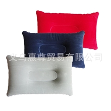 订制充气植绒方型枕充气枕头植绒枕厂家专业生产放心下单