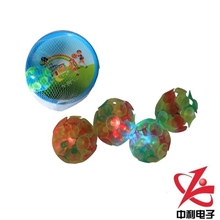 厂家定制促销玩具闪光吸盘球亲子飞盘球套装