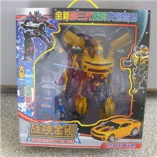 6677大黄蜂带小机器人热销玩具变形金刚一手货源变形机器人