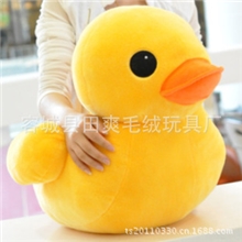 厂家直销热销正版香港大黄鸭公仔小黄鸭毛绒玩具型号齐全